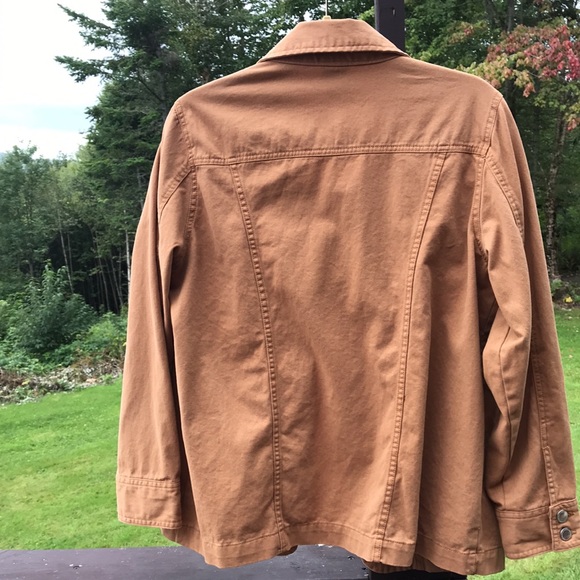 Tudor Court Jean Jacket / Denim Jacket. Great Neutral Color. Size Large - Picture 6 of 9